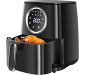Aigostar Odin - Freidora sin aceite, 4,2L de capacidad, 1400W y pantalla digital LED táctil. Freidora de aire con 8 menús programados y modo manual. Totalmente libre de BPA. Diseño exclusivo.