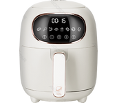 Taylor Swoden Ava - Freidora sin aceite, freidora de aire de 1300W, diseño compacto, 3L capacidad, pantalla LED táctil, 8 menús de cocinado preestablecidos. Cesta antiadherente. Color blanco.