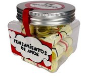 Bote con pensamientos de amor Antracita Raíz Regalos Regalos para Enamorados Inicio Botes Dulces   Antracita
