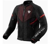Revit Hyperspeed 2 GT Air Chaqueta textil de motocicleta - Negro Rojo (S)