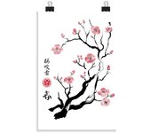 Póster Vertical 2:3 - (20 X 30 Cm) Spring colors in Japan laTostadora