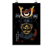 Póster Vertical 2:3 - (20 X 30 Cm) Samurai Bushido laTostadora