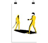 Póster Vertical 2:3 - (20 X 30 Cm) Bruce Lee vs. Black Mamba laTostadora
