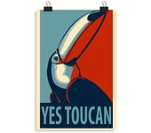 Póster Vertical 2:3 - (20 X 30 Cm) si tucan laTostadora