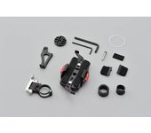 DAYTONA Corp. Holder Smartphone, M 22-29 MM, está firmemente atornillado al manillar -