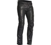 Halvarssons Rider Pantalones de cuero para motocicleta - Negro (46)