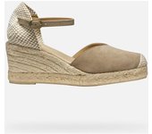 GEOX Gelsa Low Mujer Gris Pardo Claro Gris Pardo Claro 39