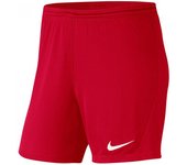Nike - Pantalón corto Park III Knit Mujer, Mujer, University Red-White, XL