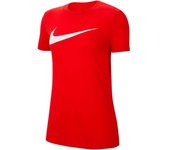 Nike - Camiseta Park 20 HBR m/c Mujer, Mujer, University Red-White, XL