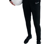 Nike - Pantalón largo Academy 25 Mujer, Mujer, Black-Black-White-White, XS