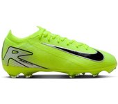 Nike - Bota de fútbol Air Zoom Mercurial Vapor 16 Pro FG Niño, Unisex, Volt-Black, 1,5Y