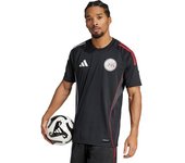 Adidas - Camiseta Ajax Training 2025-2026, Unisex, Black-White-Bold Red, S