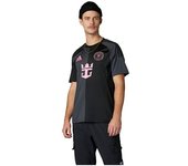 Adidas - Camiseta Inter Miami CF Segunda Equipación 2025 - MESSI, Unisex, Black, S