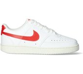 Nike - Zapatilla Court Vision Low Mujer, Mujer, White-Magic Ember-Sail, 8,5 USA