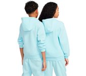 Nike - Sudadera Sportswear Club Fleece Niño, Unisex, Glacier Blue-White, XL
