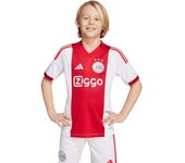 Adidas - Camiseta oficial Ajax Primera Equipación 2025-2026 Niño, Unisex, White, 176 cm