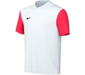 Nike - Camiseta Tiempo Premier II m/c Niño, Unisex, White-Bright Crimson, S