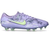 Nike - Bota de fútbol Tiempo Legend 10 Elite FG, Unisex, Purple Agate-Barely Volt, 12 USA