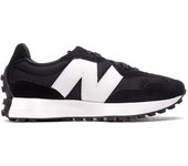 New Balance - Zapatilla 327, Unisex, Black, 9,5 USA
