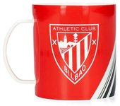ATH Bilbao - Varios Taza De Microondas Athletic Bilbao, Unisex, Rojo-Blanco