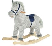 Homcom Caballito balancín para bebés bicolor 73 x 35 x 64 cm