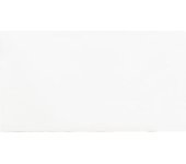 Decowood Cabecero tapizado de algodón en color blanco de 135x80cm