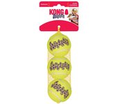 Kong Air Squeaker Tennis Ball Pack Pelotas Tennis XS