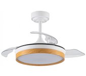 Ventilador led aspas plegables panam mini cct dim (46w)