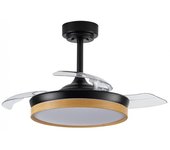 Ventilador led aspas plegables panam mini cct dim (46w)