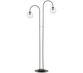 Lámpara de pie giorgio transparente (2 luces)