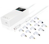 Cargador universal para ordenador portátil notebook DCU LUXE NOTEBOOK 90W 14 TIPS