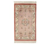Anudada a mano . Origen: China Alfombra Oriental China 90 Line Alfombra 91X152 Marrón/Beige (Lana, China)
