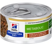 Hill´s Prescription Diet Hill's Gatos Prescription Diet Metabolic Estofado Pollo y Verduras Latas 82 gr