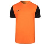 Nike - Camiseta oficial Tiempo Premier II m/c, Unisex, Safety Orange-Black, M