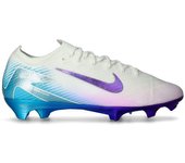 Nike - Bota de fútbol Air Zoom Mercurial Vapor 16 Elite FG, Unisex, White-Multi-Color, 13 USA