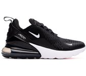 Nike - Zapatilla Air Max 270 Niño, Unisex, Black-White-Anthracite, 4,5Y