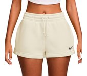 Nike - Pantalón corto Sportswear Fleece Mujer, Mujer, Sail-Black, S
