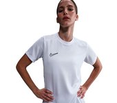 Nike - Camiseta Academy 25 Mujer, Mujer, White-White-Black-Black, XS