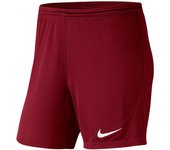 Nike - Pantalón corto Park III Knit Mujer, Mujer, Team Red-White, L