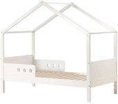 Mobili Rebecca Cama para niños 160x80 cm de madera de pino blanca