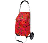Pylones Carrito de la compra  rojo poliéster  0 x 22 x 53 cm