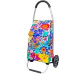 Pylones Carrito de la compra  azul poliéster  0 x 22 x 53 cm