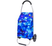 Pylones Carrito de la compra  azul poliéster  0 x 22 x 53 cm