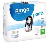 Pingo Pañales Braguita Bio T6 26 Uds
