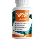 ProFuel Vegano OMEGA-3 + D3 + K2, 90 cápsulas