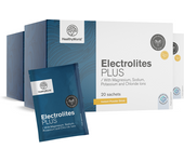 HealthyWorld® 3x Electrolitos – polvo para preparar bebida, en total 60 sobres