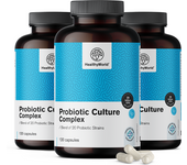 HealthyWorld® 3x Probiotic Culture - complejo de cultivos microbiológicos, en total 360 cápsulas