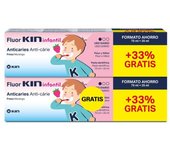 FluorKin Infantil Fresa Duplo 100 ml