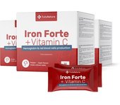 FutuNatura 3x Hierro Forte + vitamina C DIRECT, en total 90 sobres