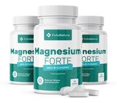 FutuNatura 3x Magnesio Forte + complejo B, en total 90 comprimidos